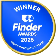 Finder Winner 2025 Badge